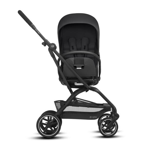 EX-DISPLAY CYBEX Eezy S Twist+2 Compact Travel Pushchair With Black Frame - Deep Black