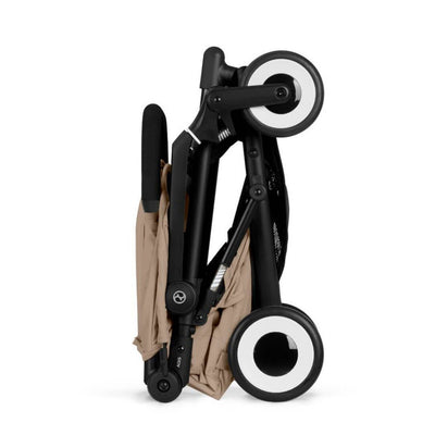 Bambinista - CYBEX - Travel - CYBEX AGIS Pushchair with Black Frame - Almond Beige
