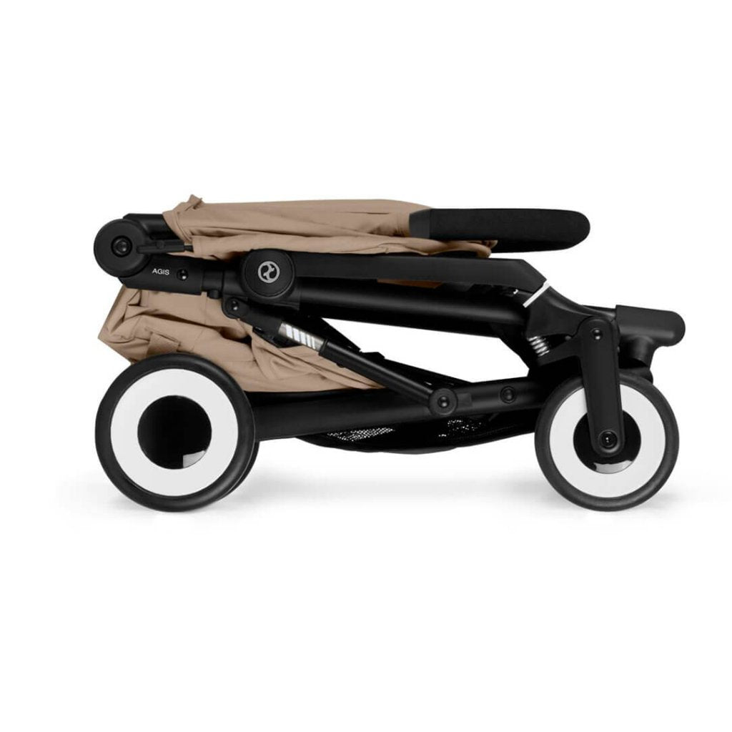 Bambinista - CYBEX - Travel - CYBEX AGIS Pushchair with Black Frame - Almond Beige