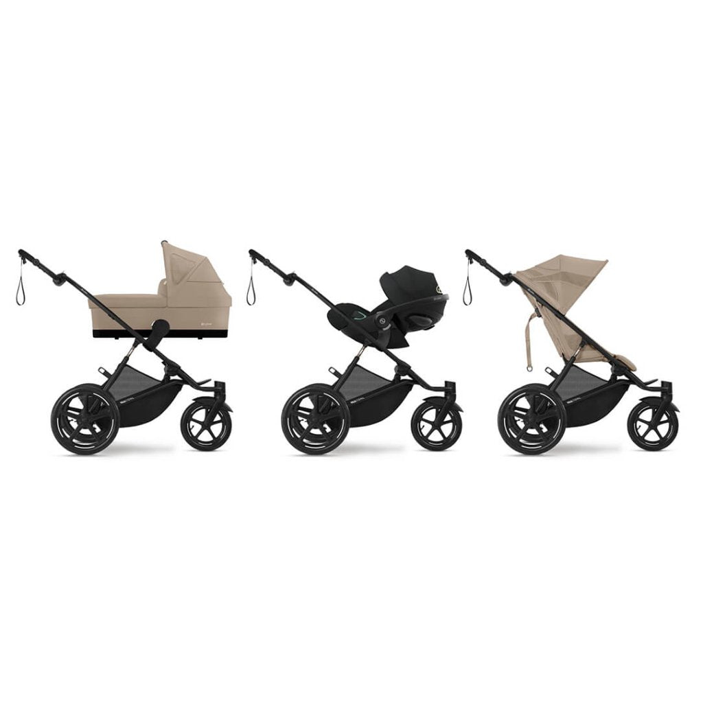 CYBEX AVI SPIN Black 3 Wheel Pushchair