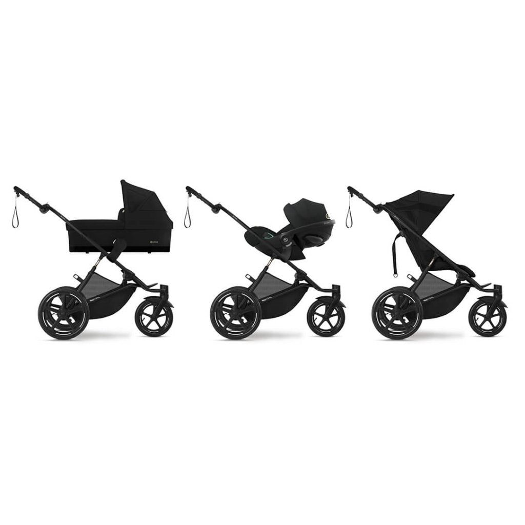 britax 3 wheel CYBEX AVI SPIN Black 3 Wheel Pushchair