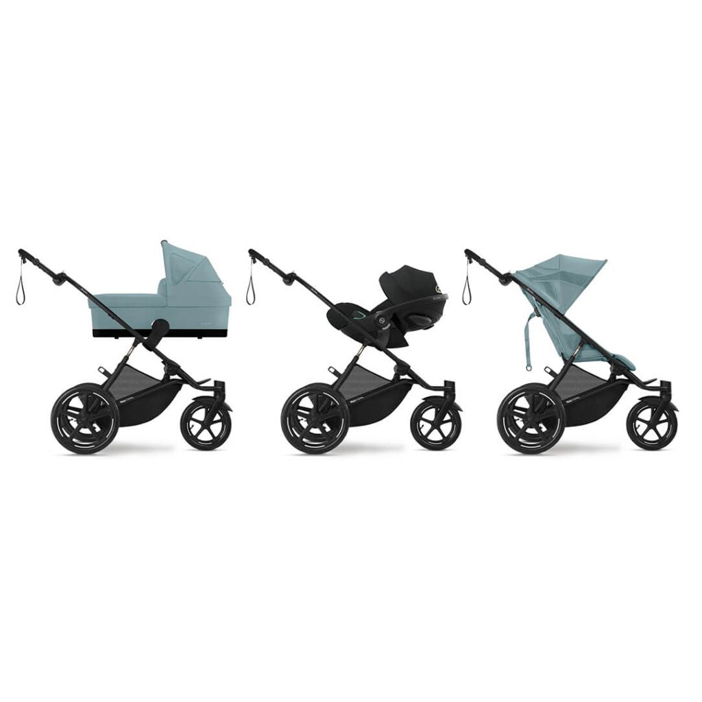 cybex 3 wheel stroller CYBEX AVI SPIN Black 3 Wheel Pushchair