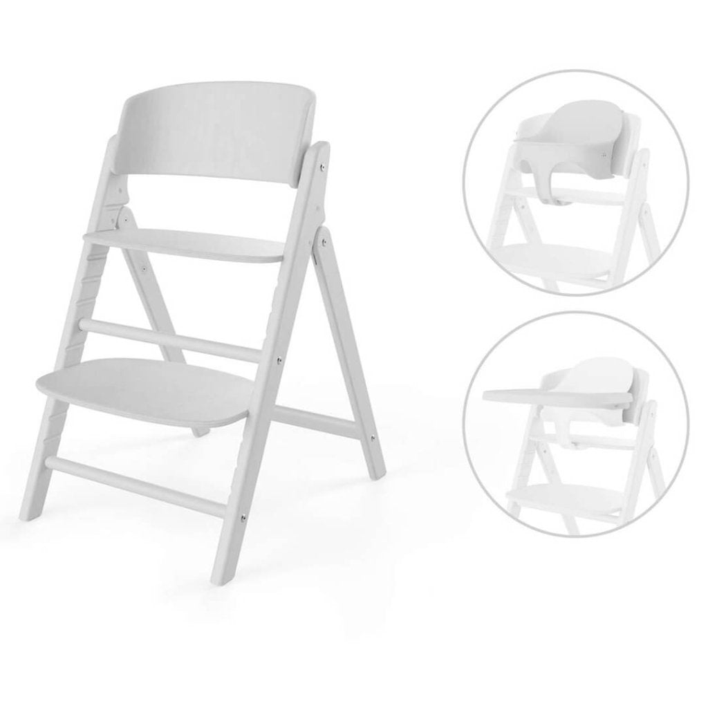 Bambinista - CYBEX - Furniture - CYBEX Click & Fold 3in1 High Chair Set - All White