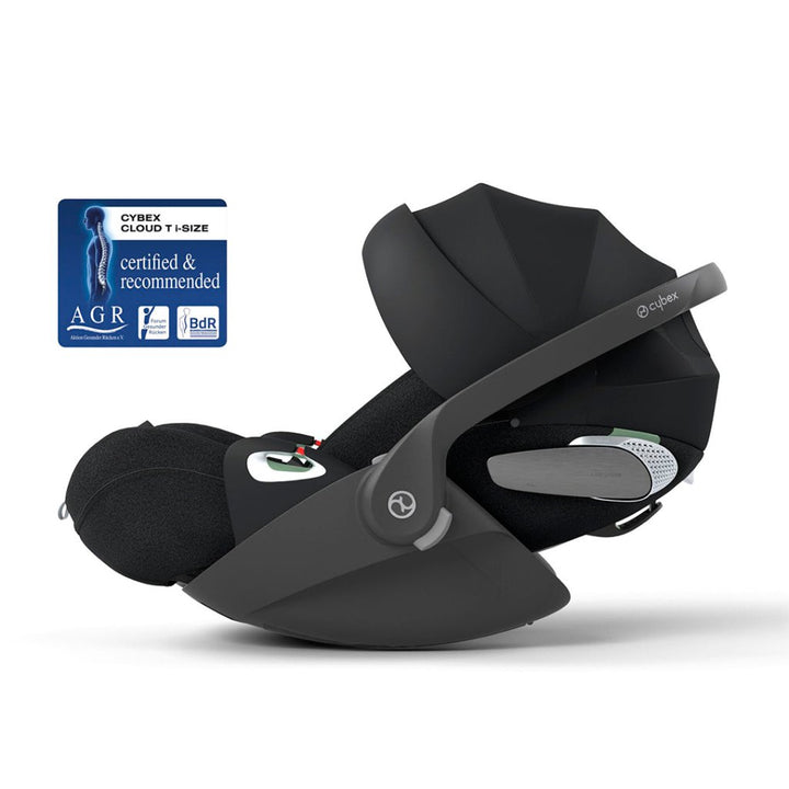 【美品】cybex CloudZ2i-Size Deep Black-black Cybex Cloud Z2 i-Size Infant Car Seat - Car Seat with