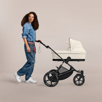 Bambinista - CYBEX - Travel - CYBEX COT S Lux Carrycot - Seashell Beige (2024 New Generation)