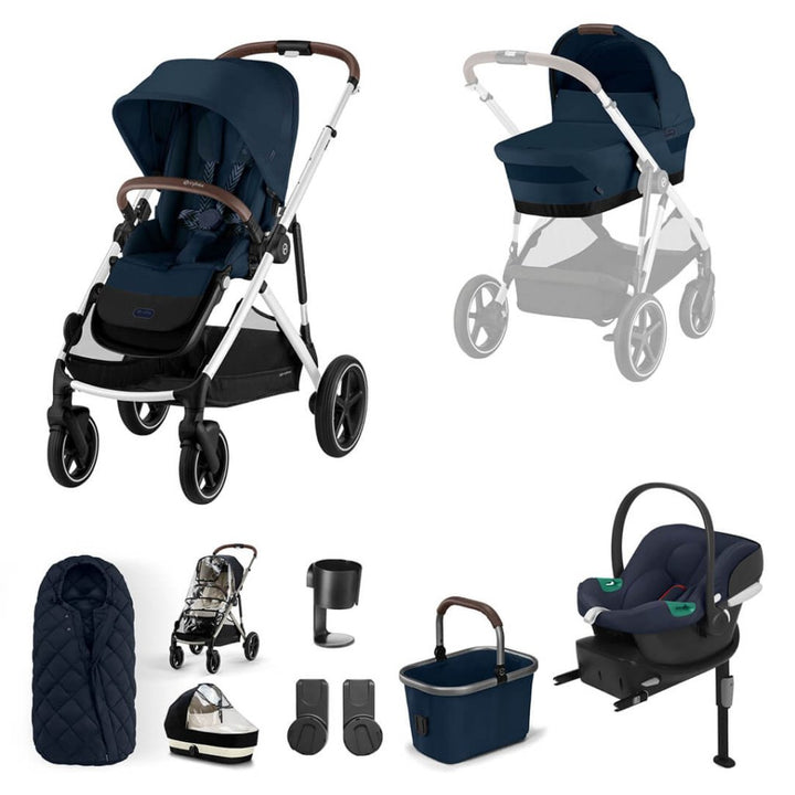 cybex gazelle s travel bag CYBEX Gazelle S Travel System Comfort Bundle With Snogga and ATON B2