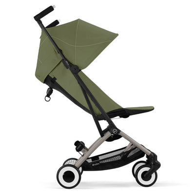 Bambinista - CYBEX - Travel - CYBEX LIBELLE Compact Stroller Pushchair in Taupe Frame - Moss Green