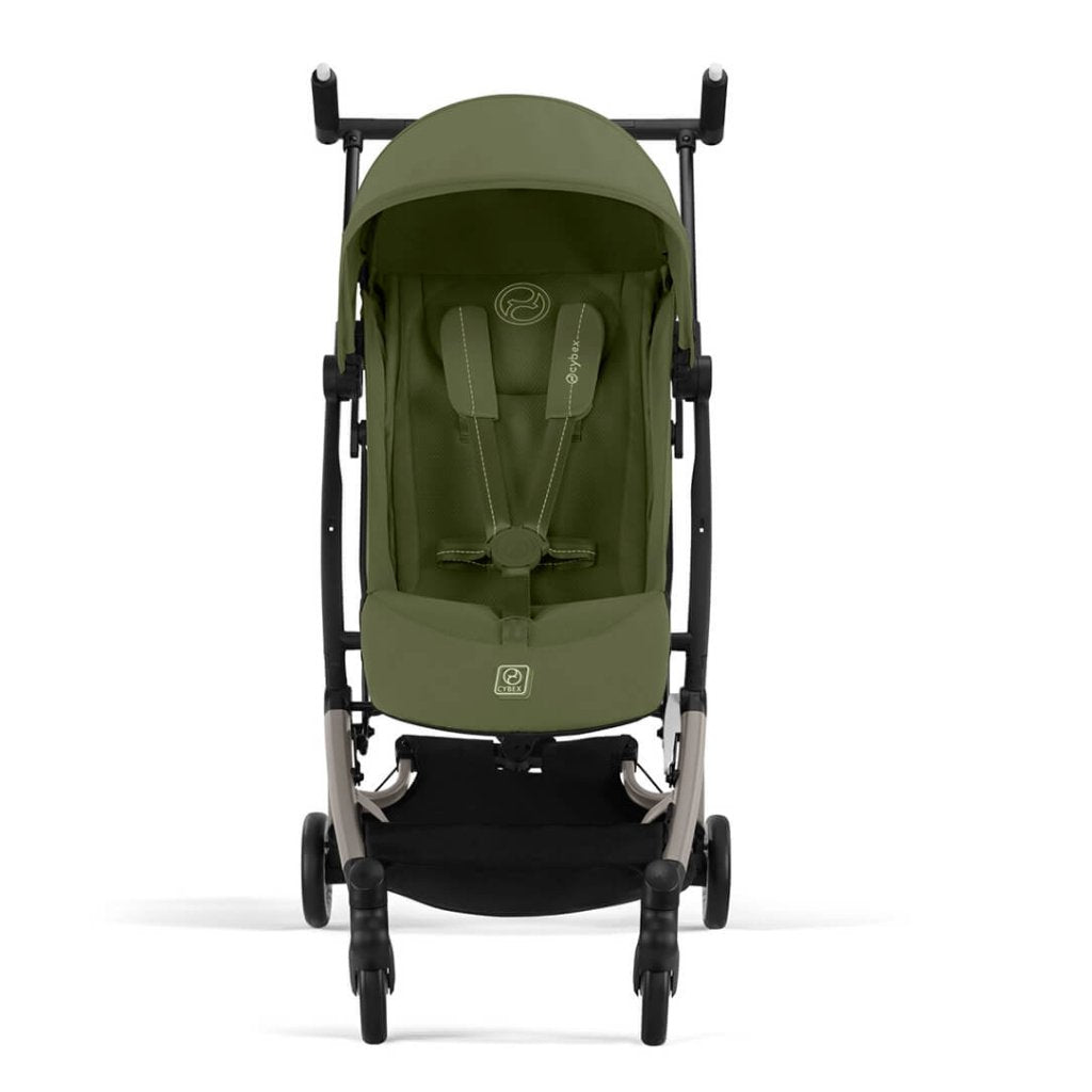 Bambinista - CYBEX - Travel - CYBEX LIBELLE Compact Stroller Pushchair in Taupe Frame - Moss Green