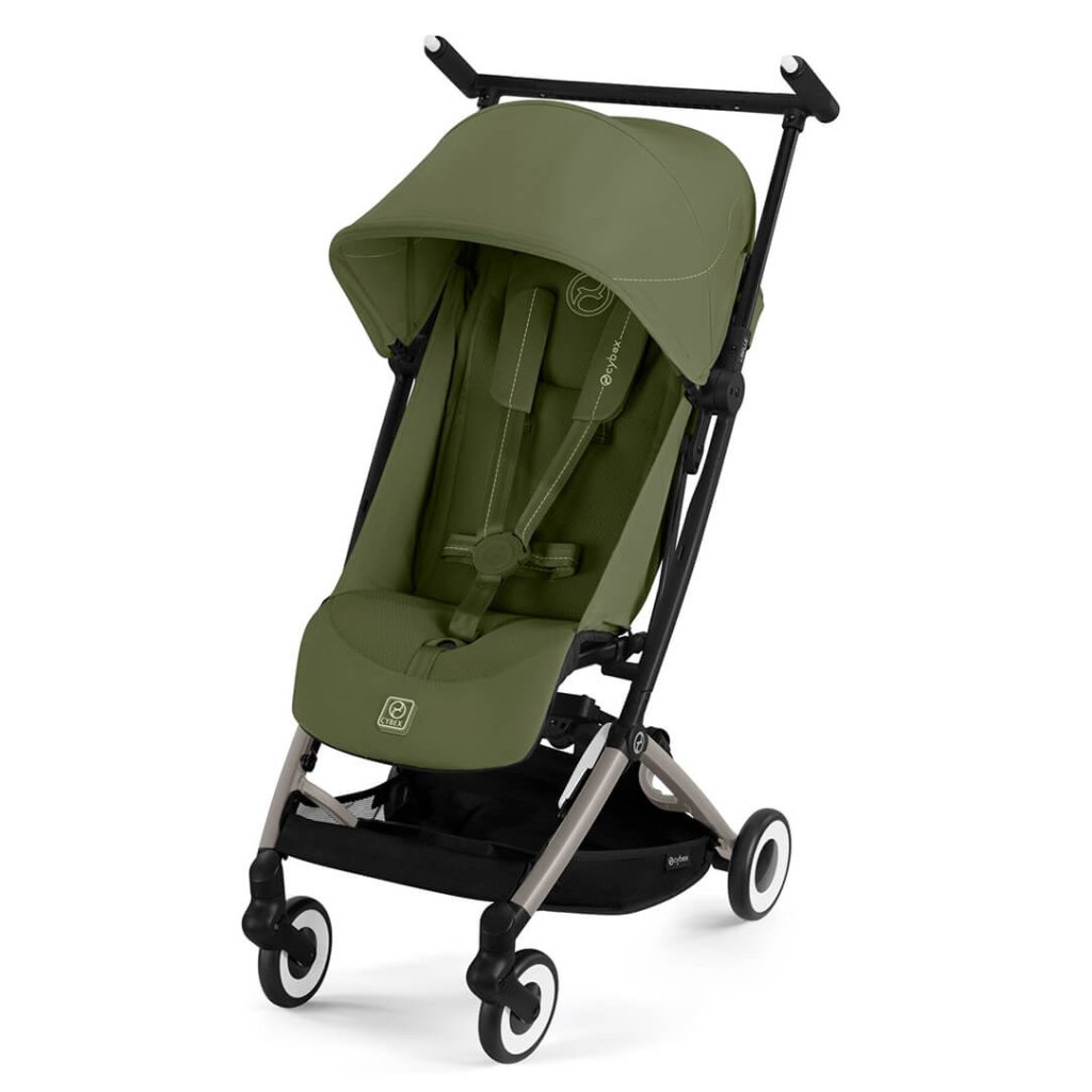 Bambinista - CYBEX - Travel - CYBEX LIBELLE Compact Stroller Pushchair in Taupe Frame - Moss Green