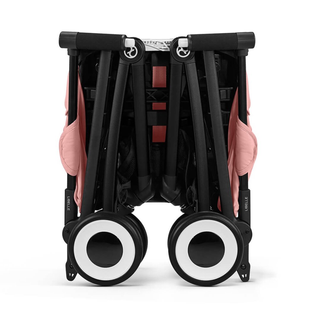 Bambinista-CYBEX-Travel-CYBEX LIBELLE Pushchair in Black Frame - Candy Pink