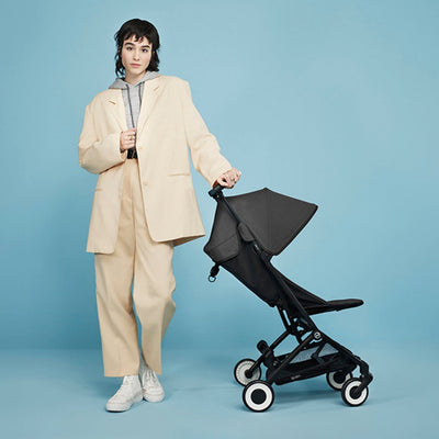 Bambinista-CYBEX-Travel-CYBEX LIBELLE Pushchair in Black Frame - Candy Pink