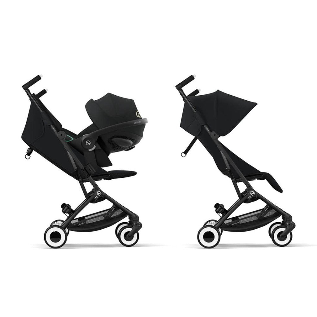 Bambinista-CYBEX-Travel-CYBEX LIBELLE Pushchair in Black Frame - Magic Black