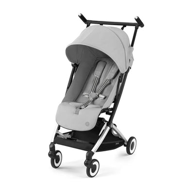 Bambinista-CYBEX-Travel-CYBEX LIBELLE Pushchair in Silver Frame - Fog Grey