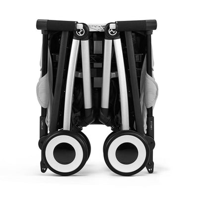 Bambinista-CYBEX-Travel-CYBEX LIBELLE Pushchair in Silver Frame - Fog Grey