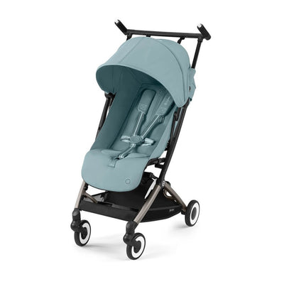 Bambinista-CYBEX-Travel-CYBEX LIBELLE Pushchair in Taupe Frame - Stormy Blue