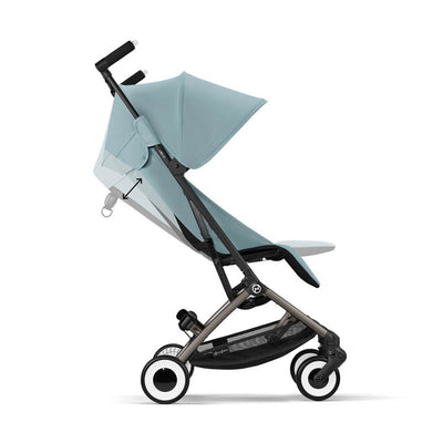 Bambinista-CYBEX-Travel-CYBEX LIBELLE Pushchair in Taupe Frame - Stormy Blue