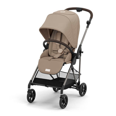 Bambinista-CYBEX-Travel-CYBEX Melio Pushchair - Almond Beige (2024 New Generation)