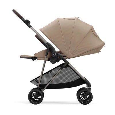 Bambinista-CYBEX-Travel-CYBEX Melio Pushchair - Almond Beige (2024 New Generation)