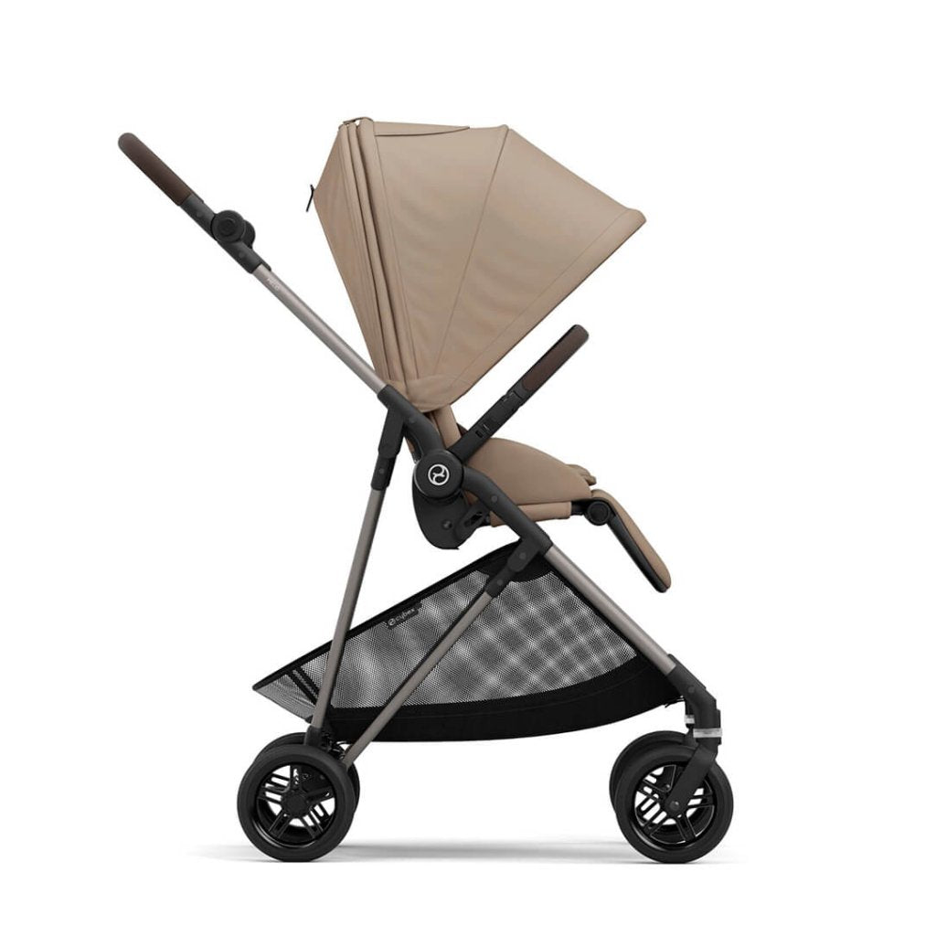 CYBEX Melio Pushchair - Almond Beige (2024 New Generation 