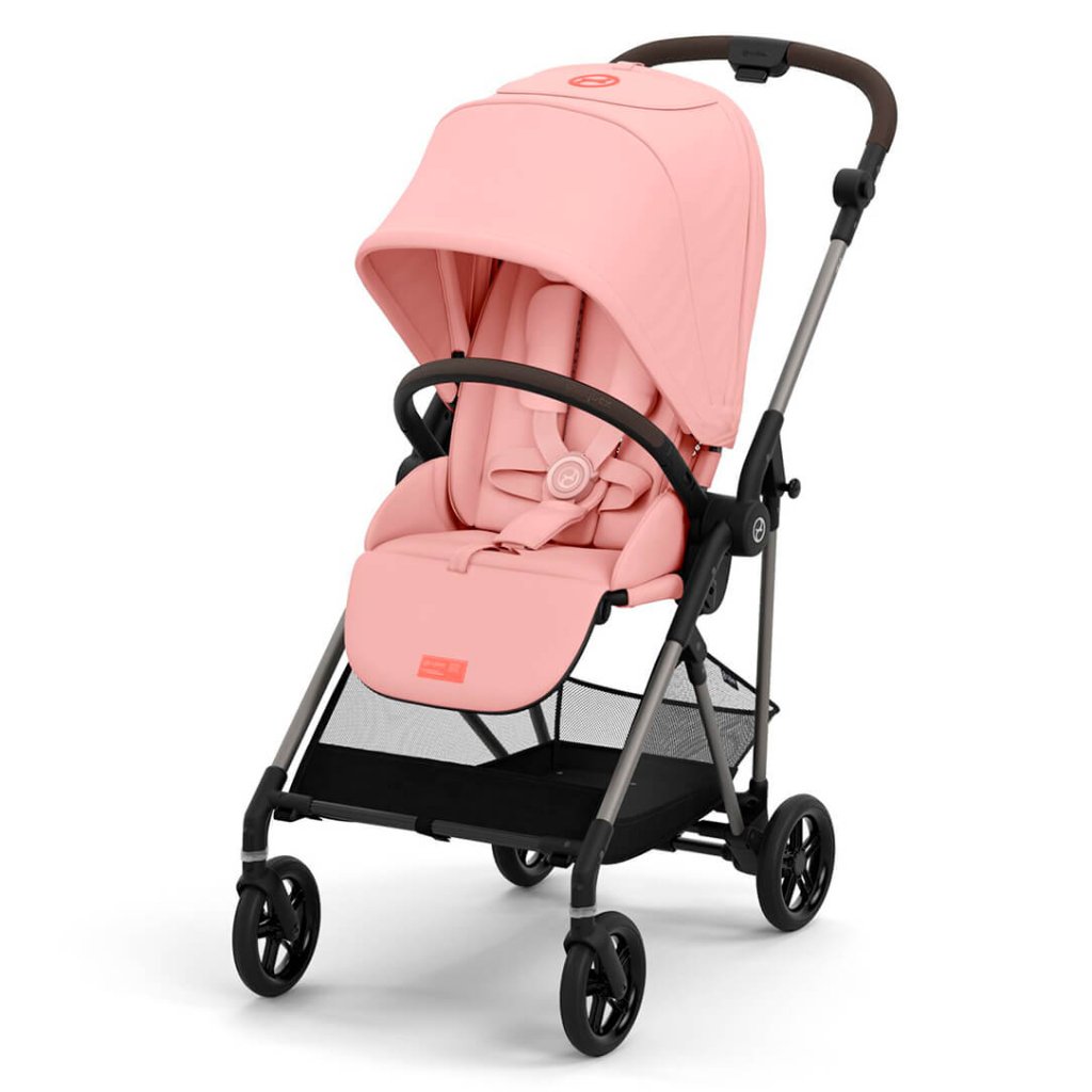 Bambinista-CYBEX-Travel-CYBEX Melio Pushchair - Candy Pink (2024 New Generation)