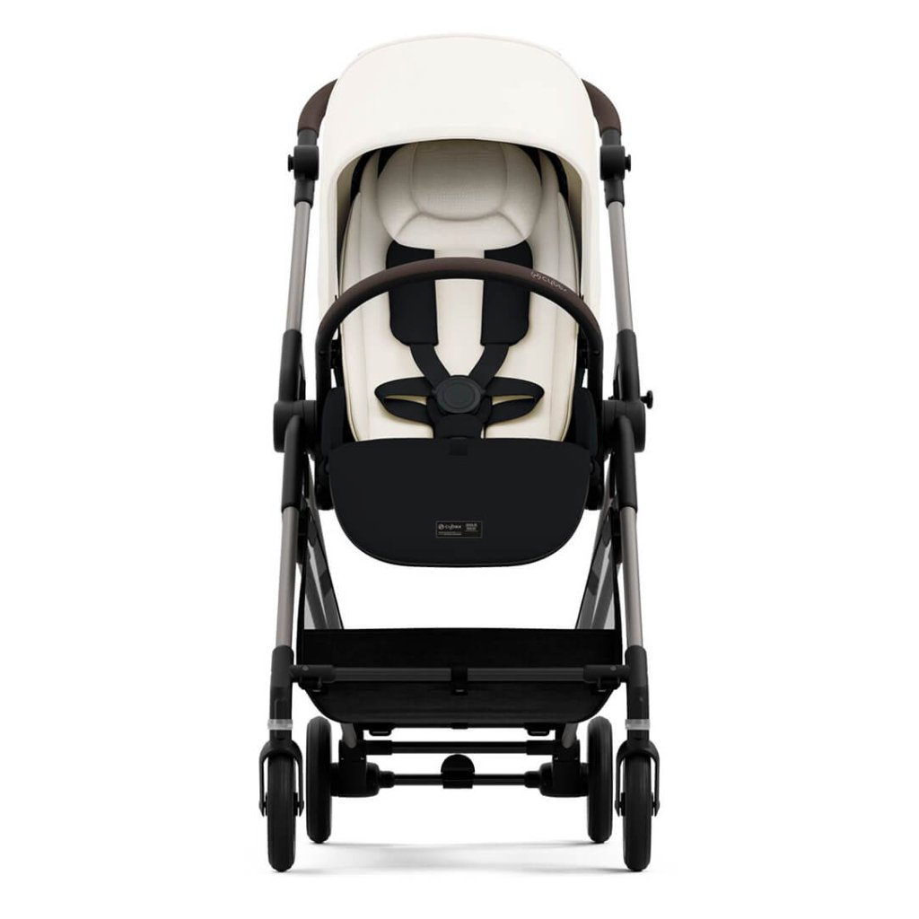Bambinista-CYBEX-Travel-CYBEX Melio Pushchair - Canvas White (2024 New Generation)