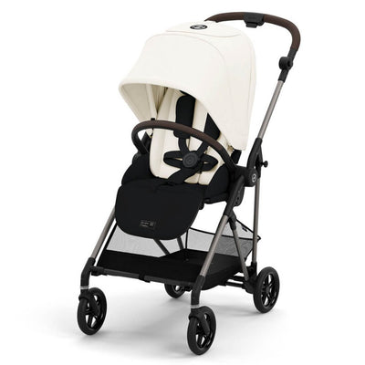 Bambinista-CYBEX-Travel-CYBEX Melio Pushchair - Canvas White (2024 New Generation)