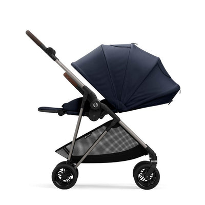 Bambinista-CYBEX-Travel-CYBEX Melio Pushchair - Dark Blue (2024 New Generation)