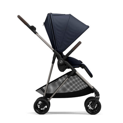 Bambinista-CYBEX-Travel-CYBEX Melio Pushchair - Dark Blue (2024 New Generation)