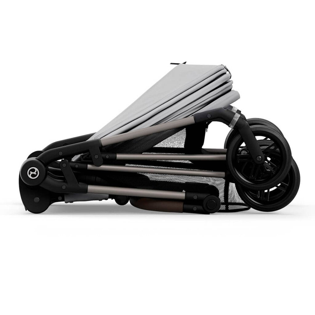 Bambinista-CYBEX-Travel-CYBEX Melio Pushchair - Fog Grey (2024 New Generation)