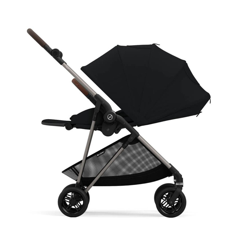 Bambinista-CYBEX-Travel-CYBEX Melio Pushchair - Magic Black (2024 New Generation)