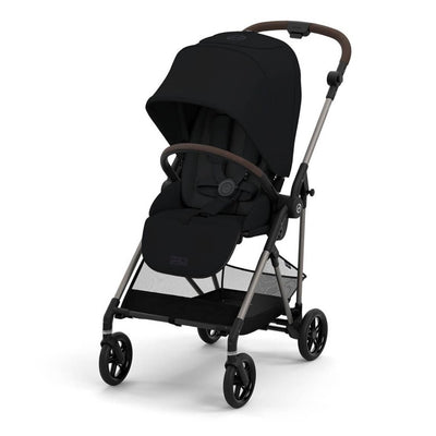 Bambinista-CYBEX-Travel-CYBEX Melio Pushchair - Magic Black (2024 New Generation)