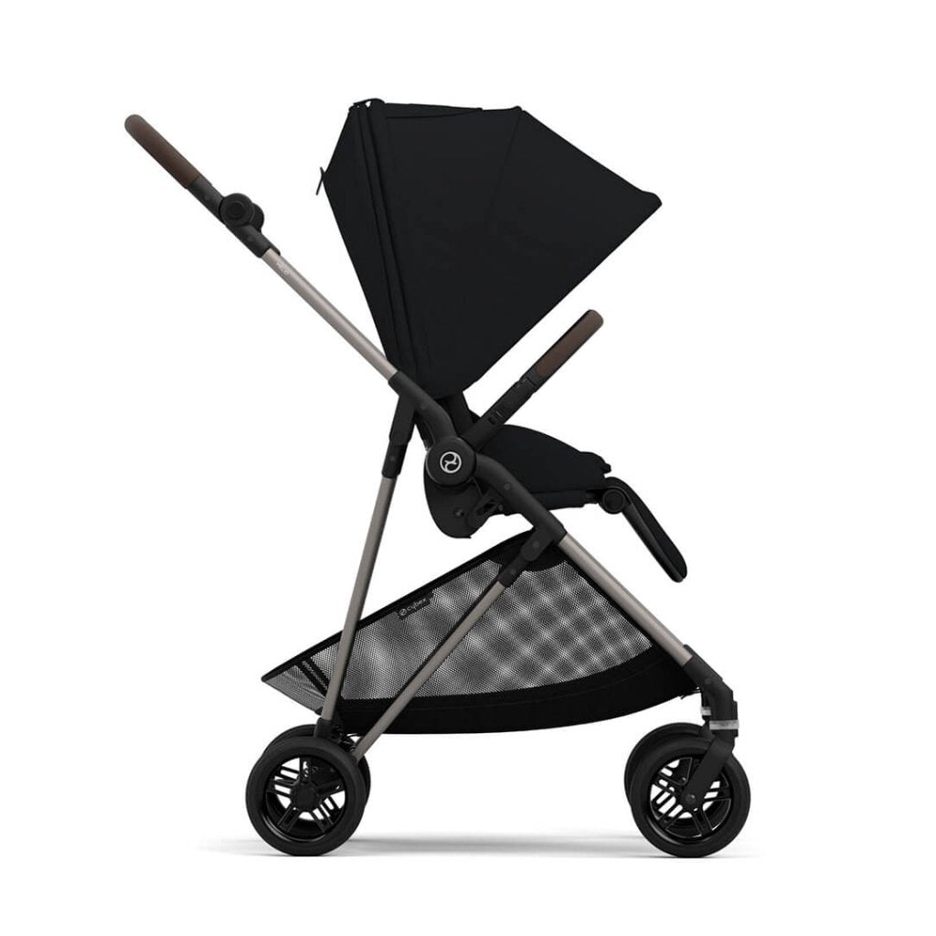 Bambinista-CYBEX-Travel-CYBEX Melio Pushchair - Magic Black (2024 New Generation)