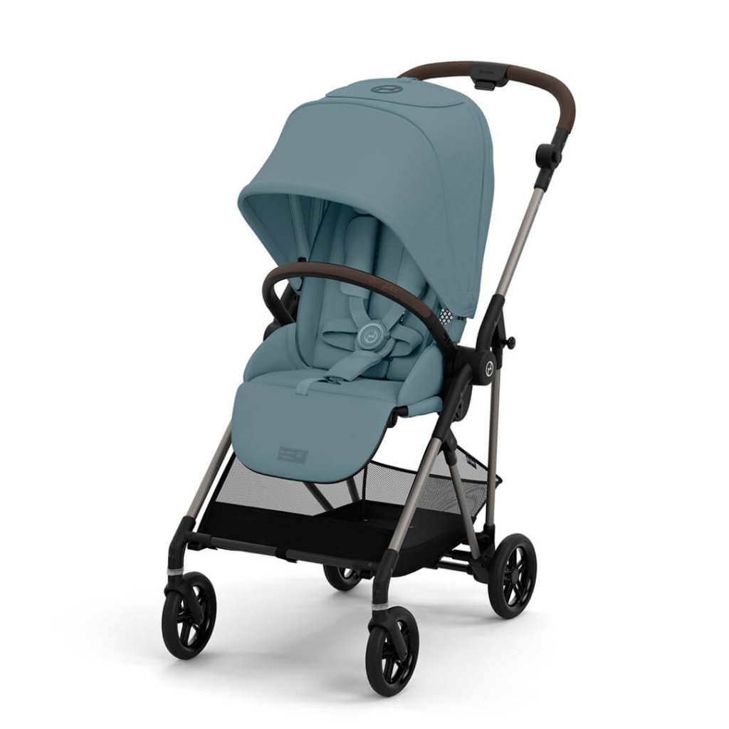 Bambinista-CYBEX-Travel-CYBEX Melio Pushchair - Stormy Blue (2024 New Generation)