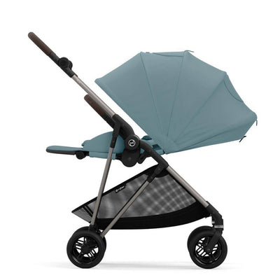 Bambinista-CYBEX-Travel-CYBEX Melio Pushchair - Stormy Blue (2024 New Generation)