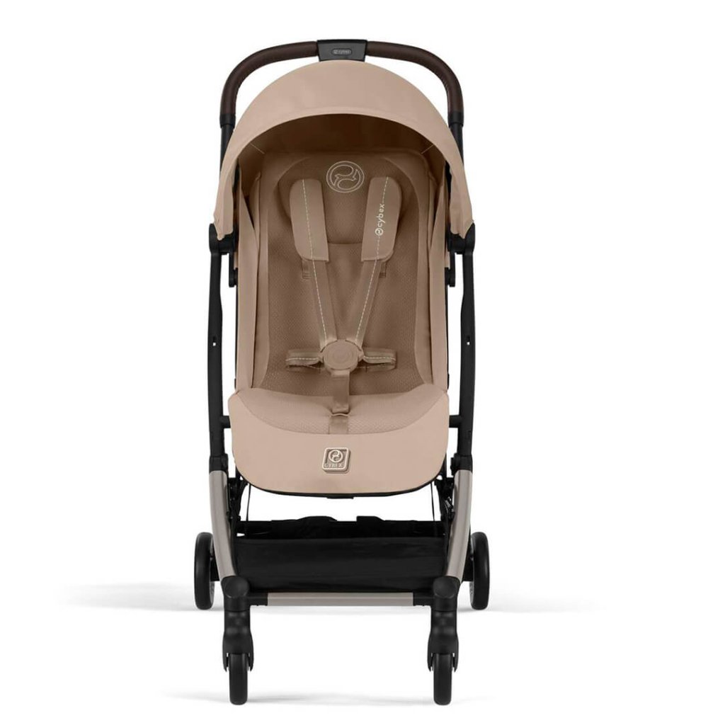 Bambinista - CYBEX - Travel - CYBEX ORFEO Gold Puschair with Taupe Frame - Almond Beige