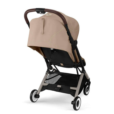Bambinista - CYBEX - Travel - CYBEX ORFEO Gold Puschair with Taupe Frame - Almond Beige