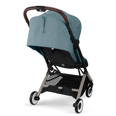 Bambinista - CYBEX - Travel - CYBEX ORFEO Gold Puschair with Taupe Frame - Stormy Blue
