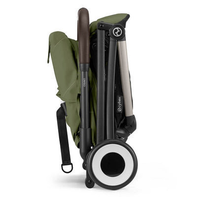 Bambinista - CYBEX - Travel - CYBEX ORFEO Pushchair in Taupe Frame - Moss Green