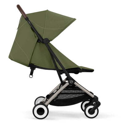 Bambinista - CYBEX - Travel - CYBEX ORFEO Pushchair in Taupe Frame - Moss Green