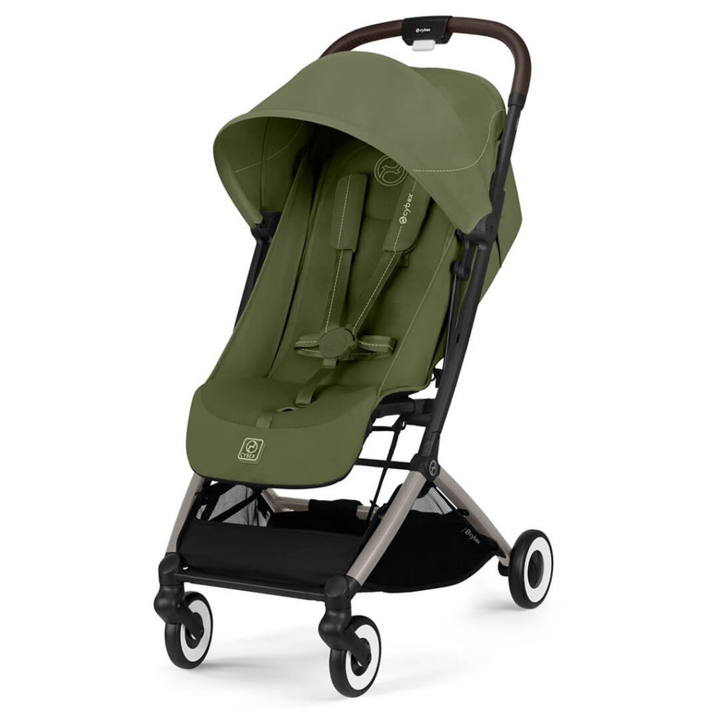 Bambinista - CYBEX - Travel - CYBEX ORFEO Pushchair in Taupe Frame - Moss Green