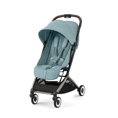 Bambinista-CYBEX-Travel-CYBEX ORFEO Pushchair in Taupe Frame - Stormy Blue