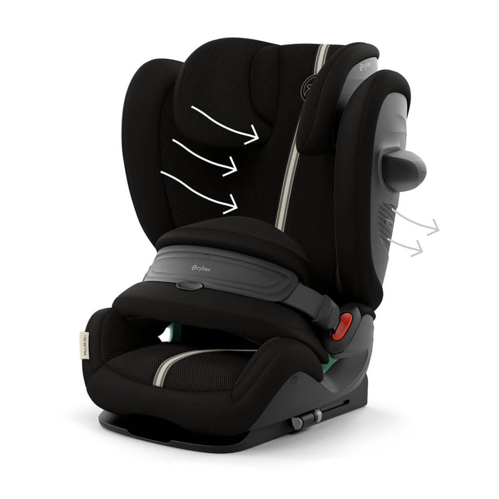 Bambinista - CYBEX - Car Seats - CYBEX Pallas G3 I - SIZE PLUS Car Seats - Moon Black
