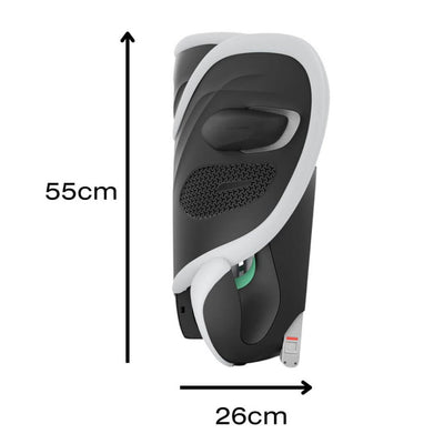 Bambinista - CYBEX - Car Seats - CYBEX SOLUTION G2 I - FIX Foldable Car Seat - Fog Grey