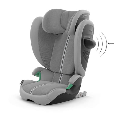 Bambinista - CYBEX - Car Seats - CYBEX SOLUTION G2 I - FIX PLUS Car Seat - Stone Grey