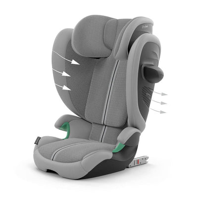 Bambinista - CYBEX - Car Seats - CYBEX SOLUTION G2 I - FIX PLUS Car Seat - Stone Grey