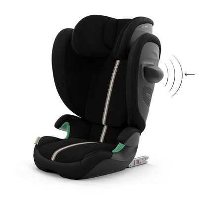 Bambinista - CYBEX - Car Seats - CYBEX SOLUTION G2 I - FIX PLUS Foldable Car Seat - Moon Black