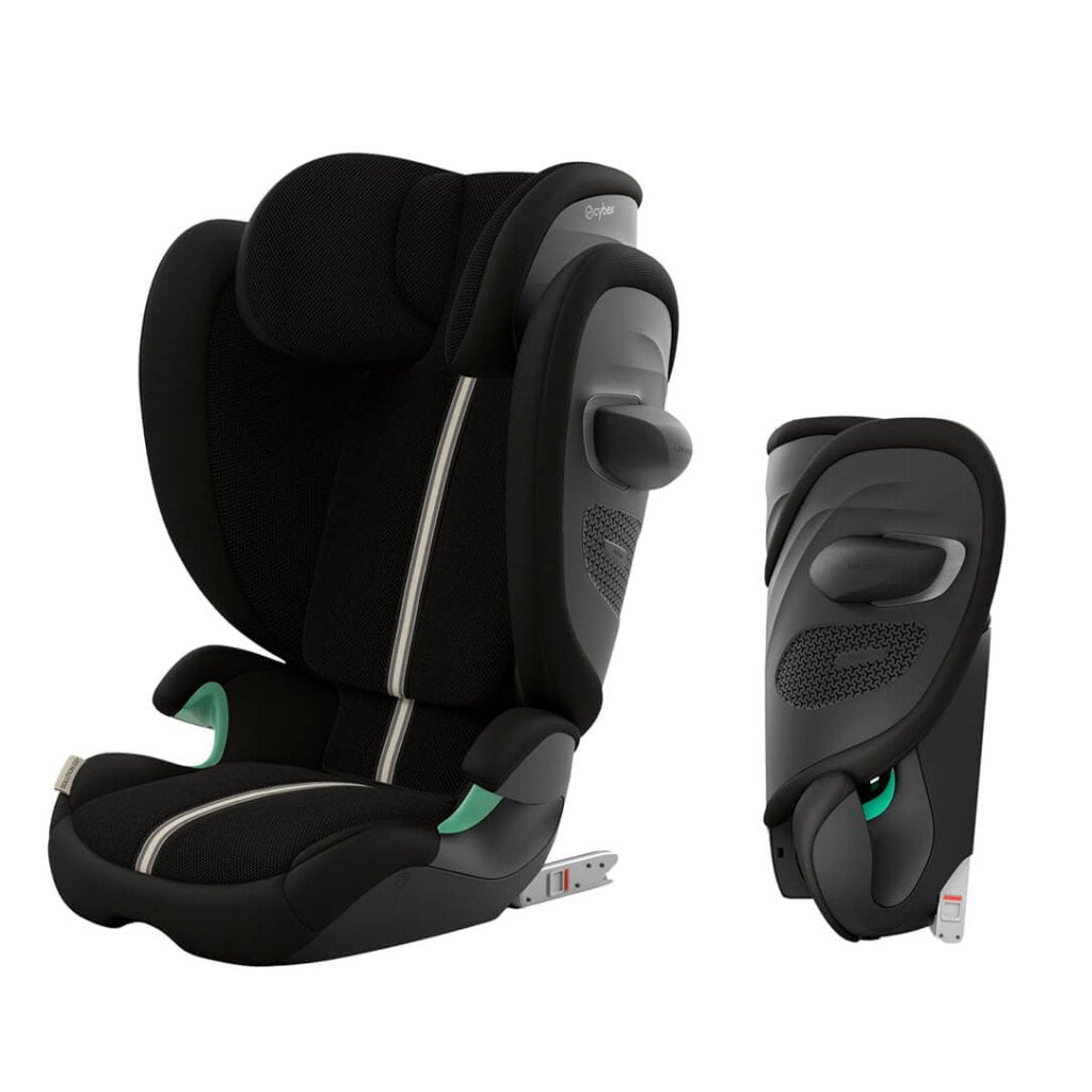 Bambinista - CYBEX - Car Seats - CYBEX SOLUTION G2 I - FIX PLUS Foldable Car Seat - Moon Black