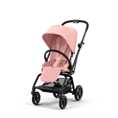 Bambinista-CYBEX-Travel-EEZY S TWIST+ 2 Compact Travel Pushchair With Black Frame - Candy Pink