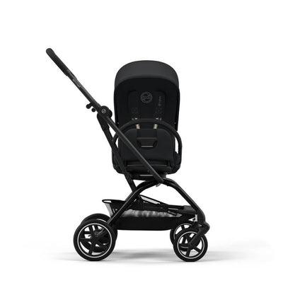 Bambinista-CYBEX-Travel-EEZY S TWIST+ 2 Compact Travel Pushchair With Black Frame - Magic Black