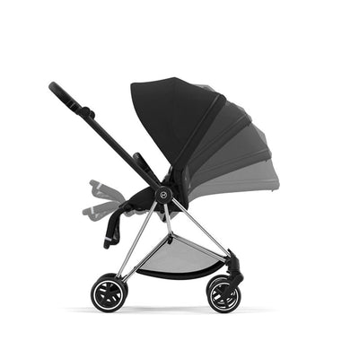 Bambinista - CYBEX - Travel - EX DISPLAY CYBEX Mios Stroller Black with Beige Carrycot